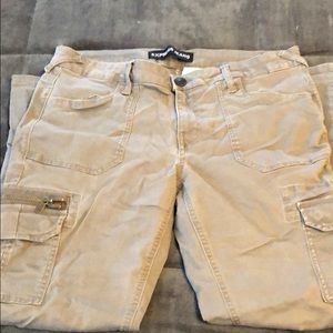 Cargo skinny ankle pant